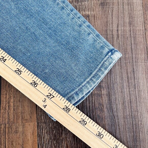 Mother The Super Stunner Ankle Jean in When Sparks Fly High Rise Size 26 Blue - Picture 15 of 16